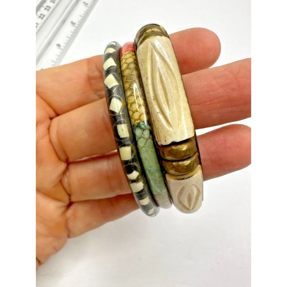 Source Unknown brass bangles